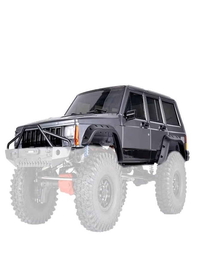 RCJUMPANT 1/10 RC Crawler Hard Body Shell Kit - 313mm Wheelbase Cherokee Body for Axial SCX10, SCX10 II 90046, 90047 & TRX4 Kits (Grey) - Image 1